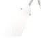 Z-Lite Julia Wall Sconce, 1-Light, 5.25 In.W x 29.75 In.L x 5.25 In.H, Brushed Nickel/Opal 350S-BN - alternate 5